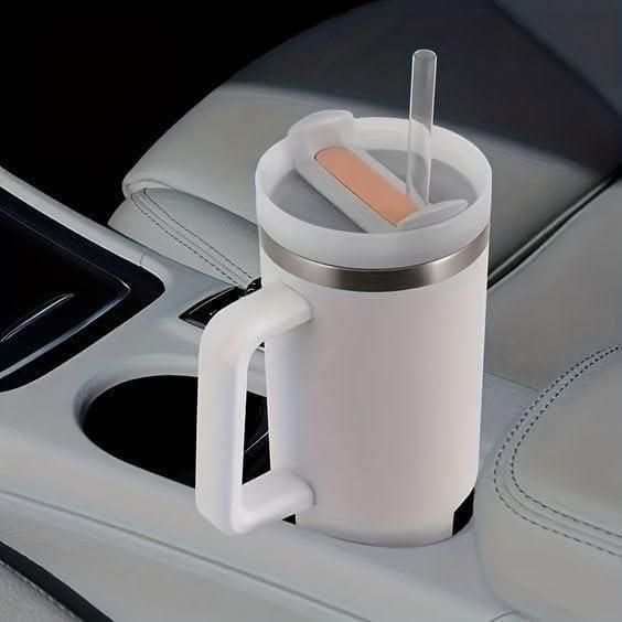 Stainless Steel Tumbler with Lid & Straw – 1200ML