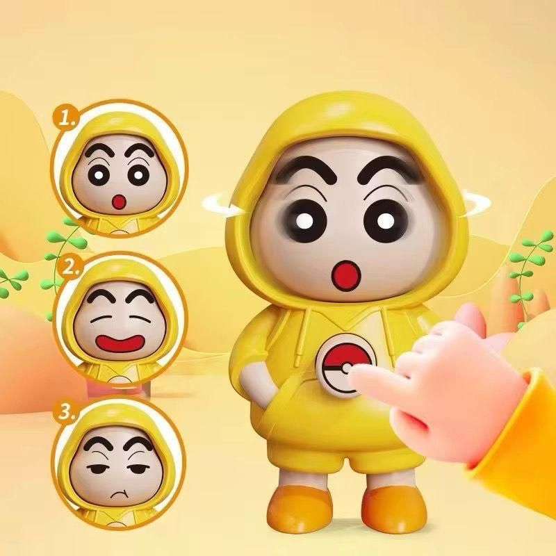 Shinchan Face Changing Keychain – Fun & Quirky