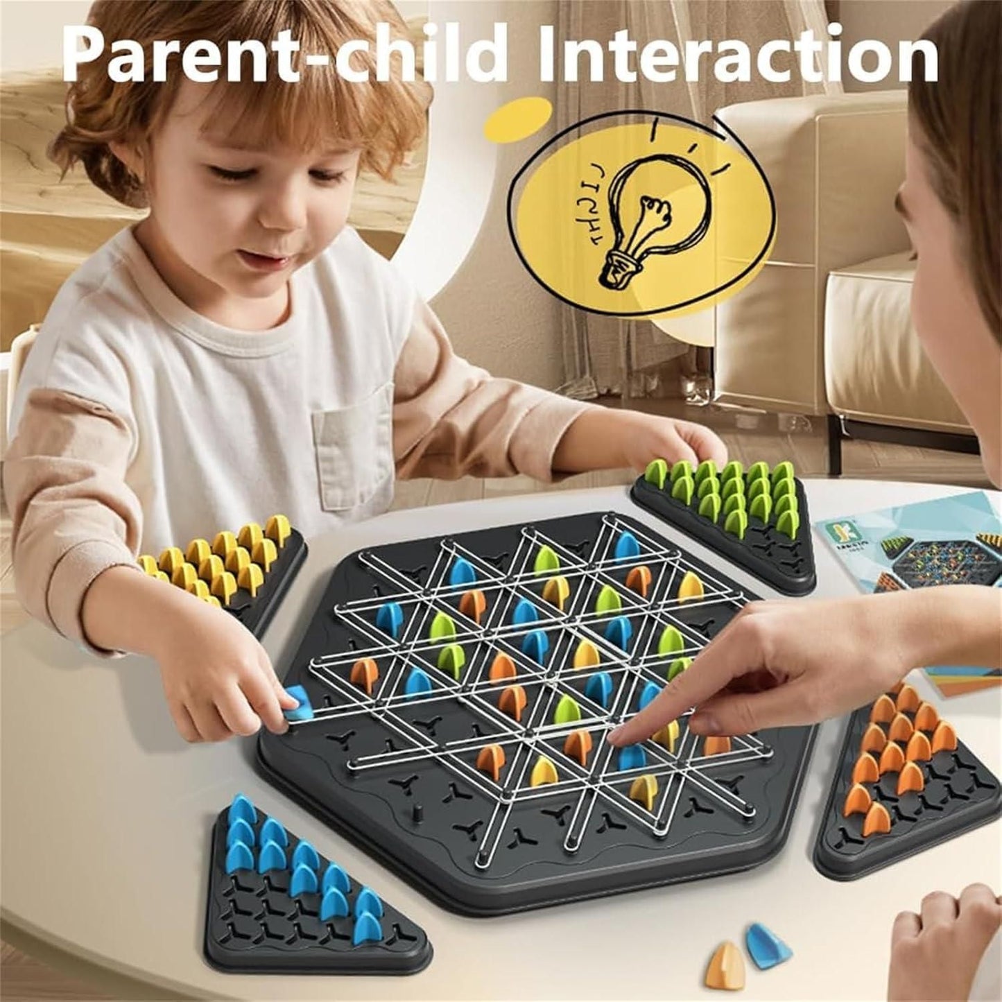 Chain Triangle Chess Game – Fun & Strategic Play