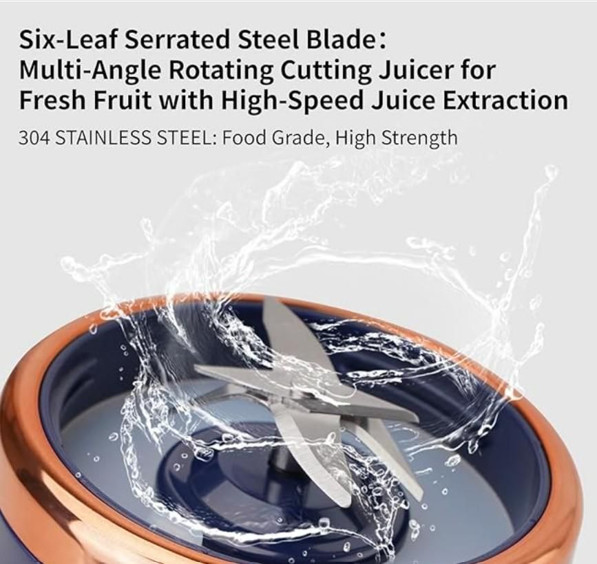 Multifunctional Small Portable Juicer – Compact & Easy to Use