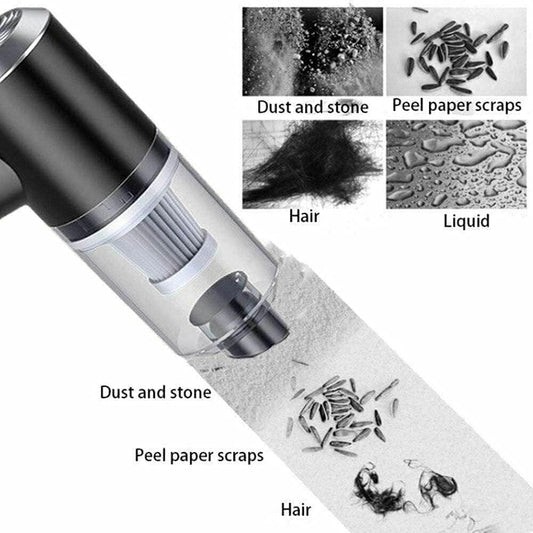 2 in 1 - Portable Air Duster & Wireless Vacuum Cleaner