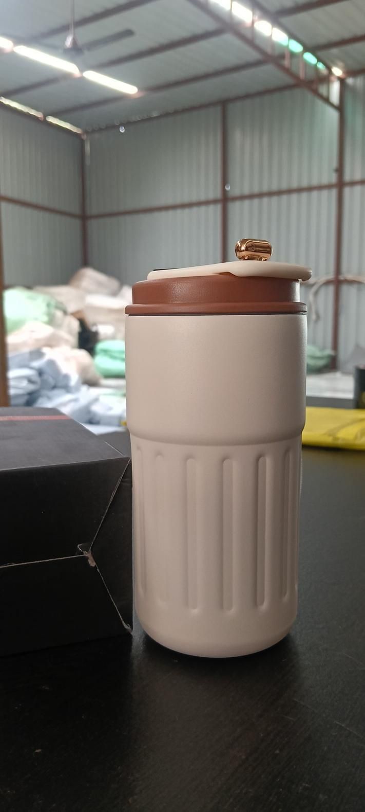 Stainless Steel Hot & Cold Vacuum Insulated Coffee Mug – 420ML