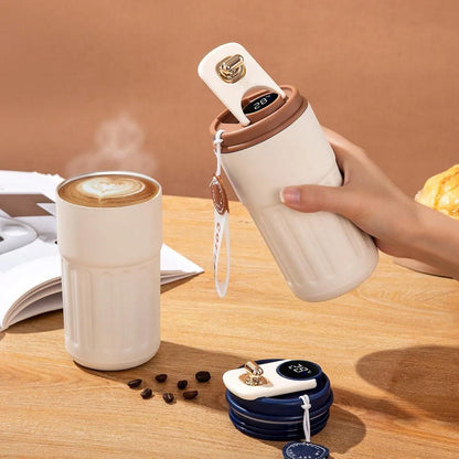 Stainless Steel Hot & Cold Vacuum Insulated Coffee Mug – 420ML