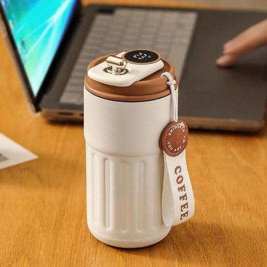 Stainless Steel Hot & Cold Vacuum Insulated Coffee Mug – 420ML