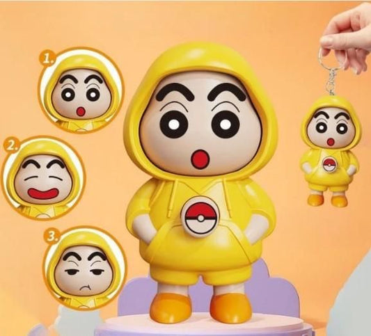 Shinchan Face Changing Keychain – Fun &amp; Quirky