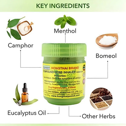 Hong Thai Traditional Herbal Inhaler 🌿🌬️ (Pack of 2 🔥 Buy Now🔥🔥)